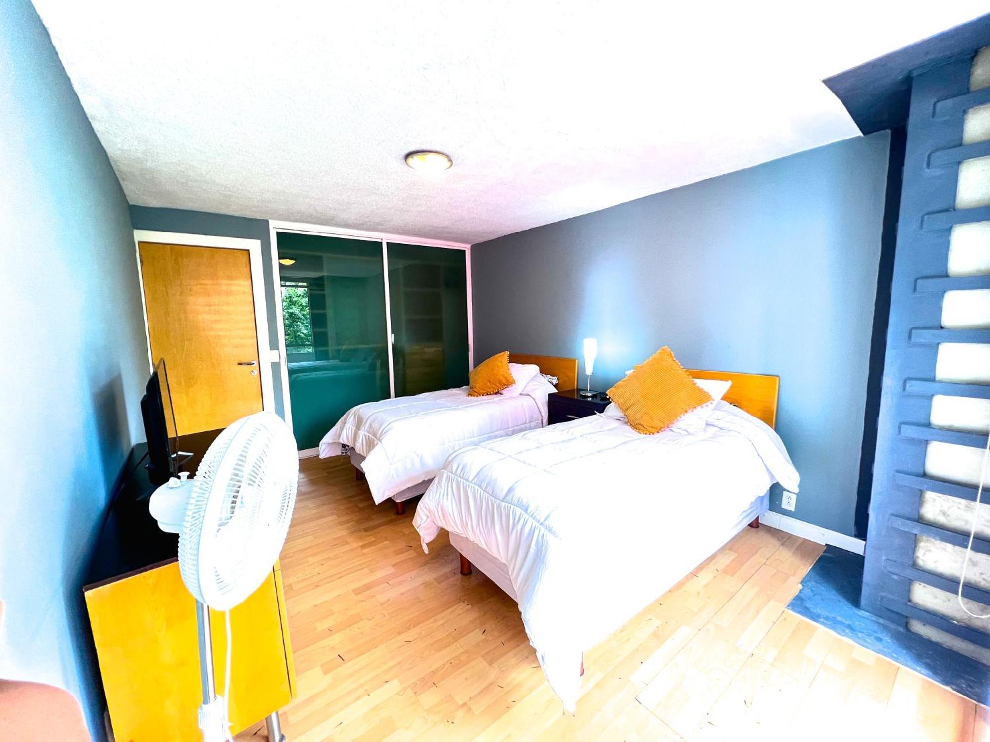 Linda Habitacion Cerca Del Angel Mexiko-Stadt Exterior foto
