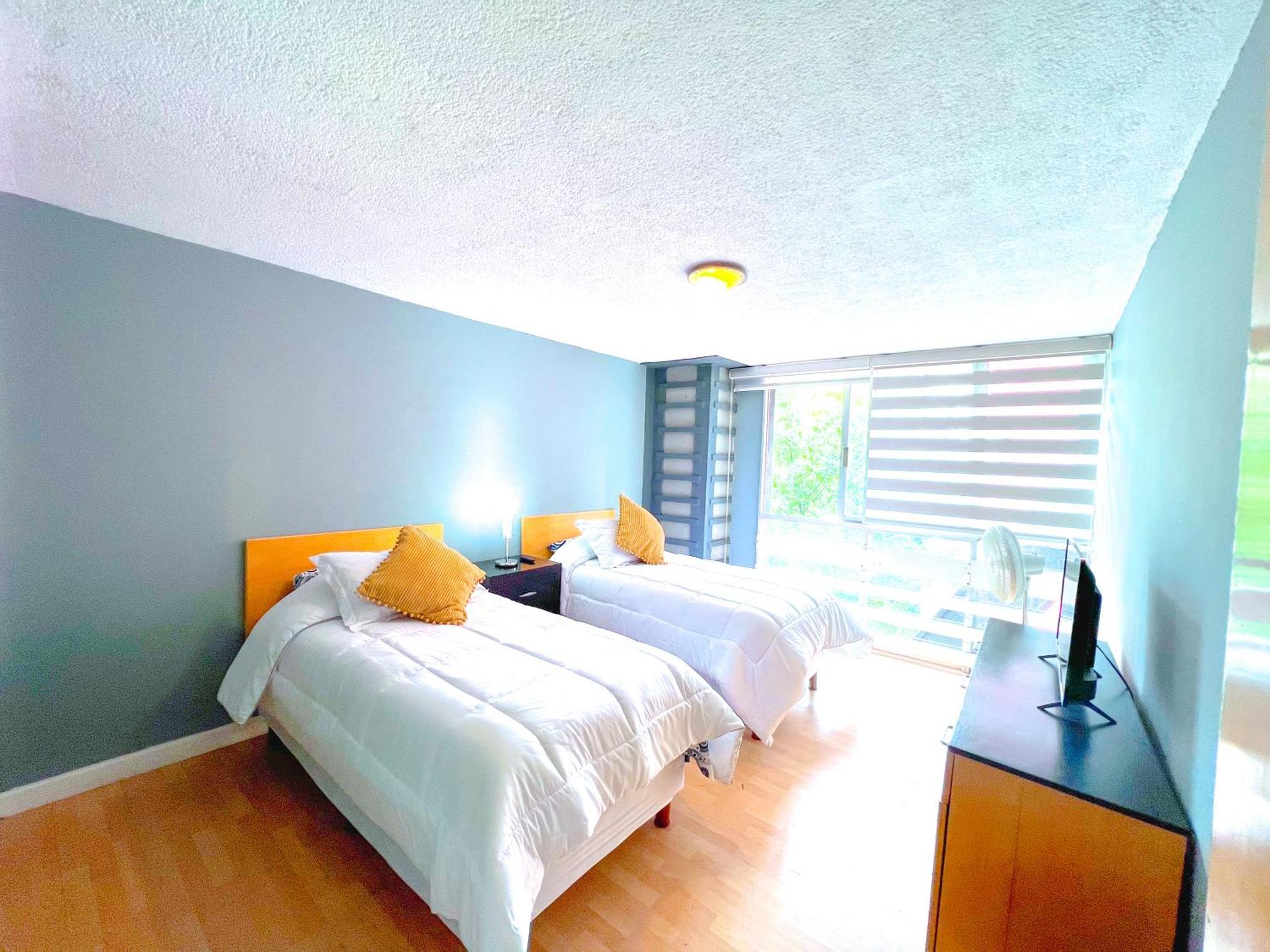 Linda Habitacion Cerca Del Angel Mexiko-Stadt Exterior foto